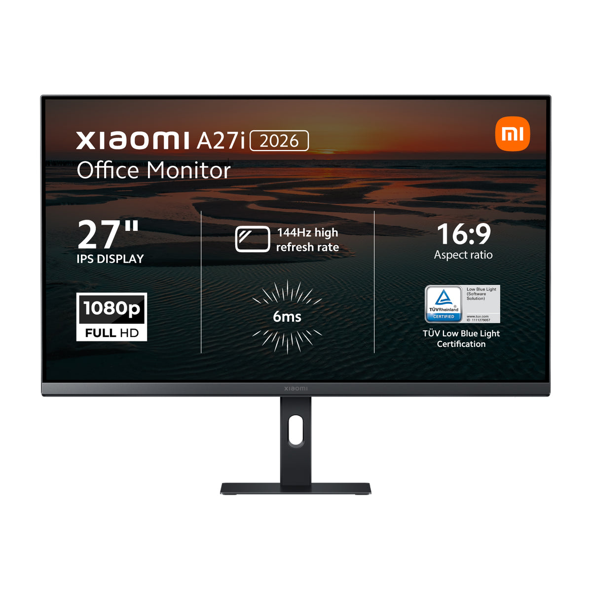 Xiaomi A27i 2026 27" 144Hz Full HD 1080P IPS Office Monitor
