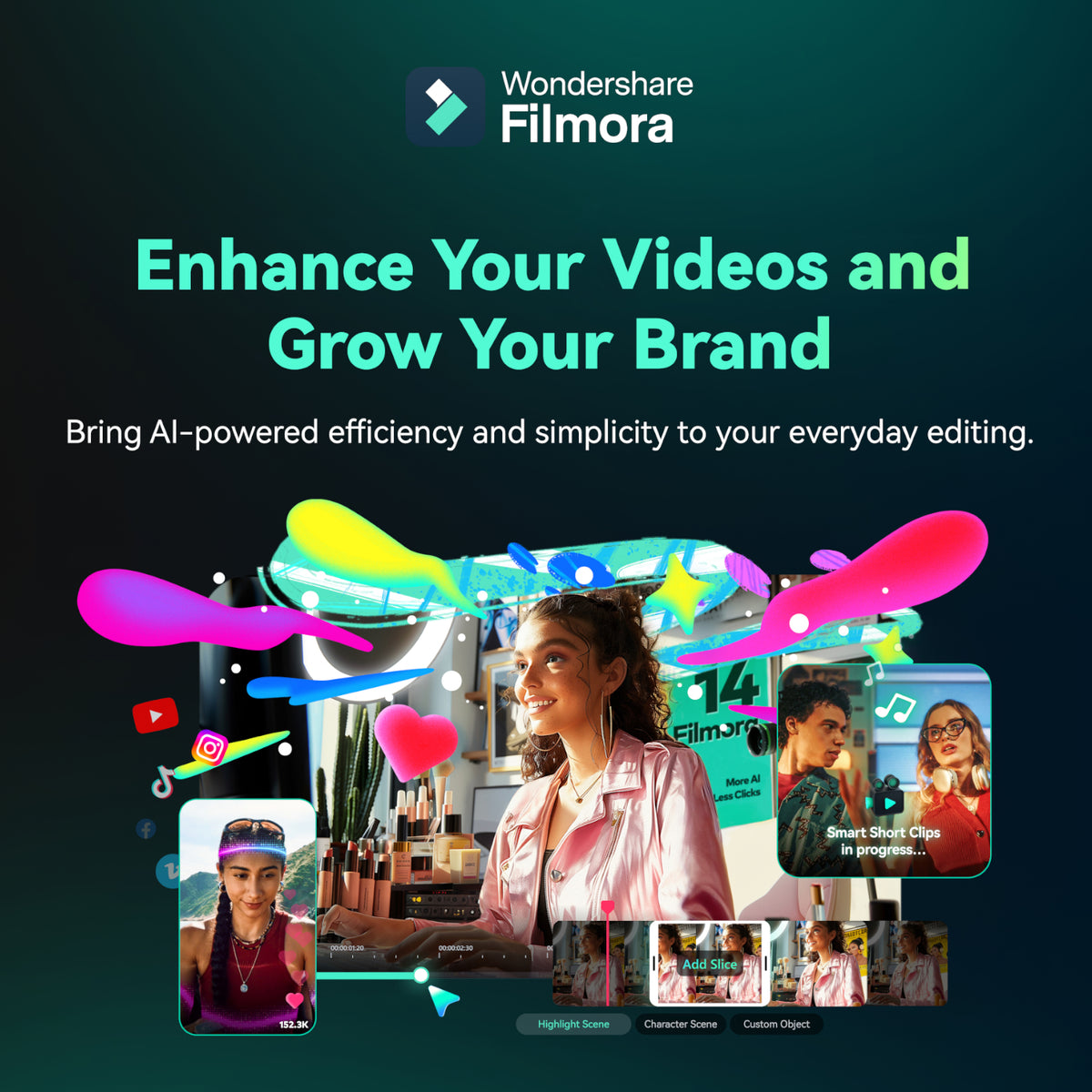 Wondershare Filmora AI Credits - 50 000 Credits (Digital Annual License)