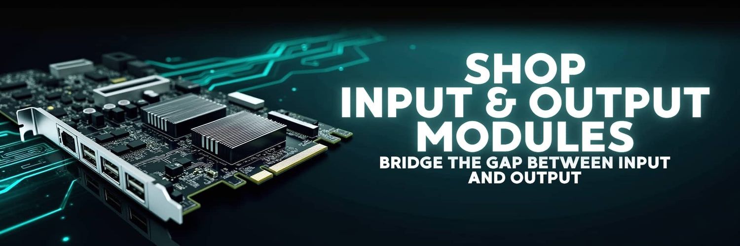 Input and output modules for industrial automation, PC connectivity, and signal control – Vorax South Africa.