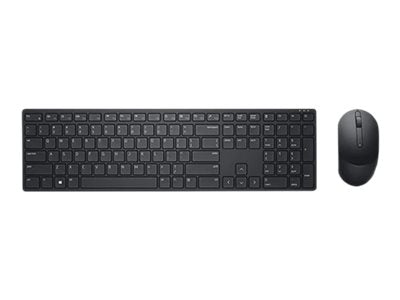Dell Pro Keyboard and Mouse - KM5221W - US International (QWERTY) - Black
