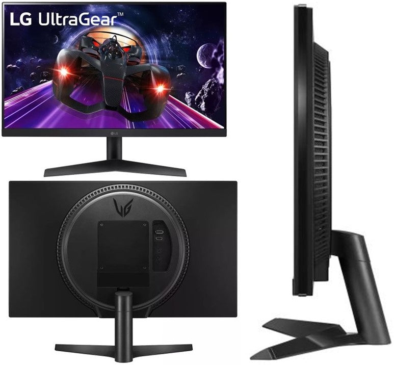 LG 24 inch UltraGear FHD Monitor with 1ms response and 144Hz refresh rate.