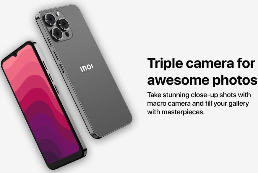 INOI A72 128GB and 4GB Ram NFC Android Smart - Mobile and Smartphones