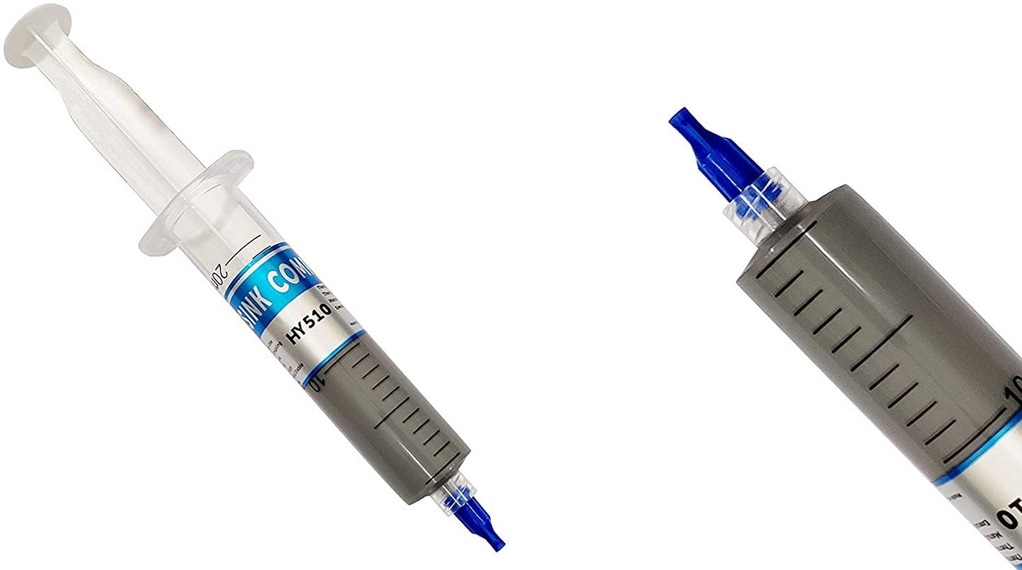 UniQue HY510 Thermal Heatsink Compound Paste in a 10g injection packaging.