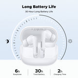 UGreen EchoBuds Magic Wireless (In-Ear Earphones)–White