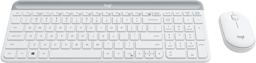 Logitech MK470 Slim Wireless Keyboard and Mouse - Keyboards and Mice