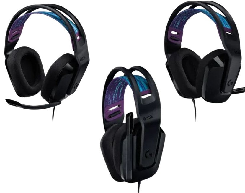 Logitech 3.5mm G335 Wired Gaming Headset - Computer Gaming Hardware