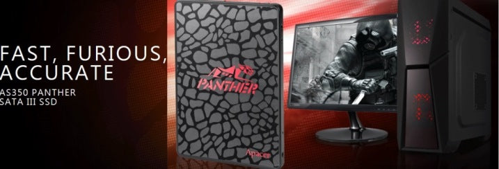 Apacer AS350 Panther 256GB 2.5 inch SATA III - Hard Drives/Storage
