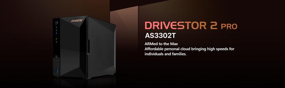 Asustor Drivestor 2 Pro AS3302T - Hard Drives/Storage