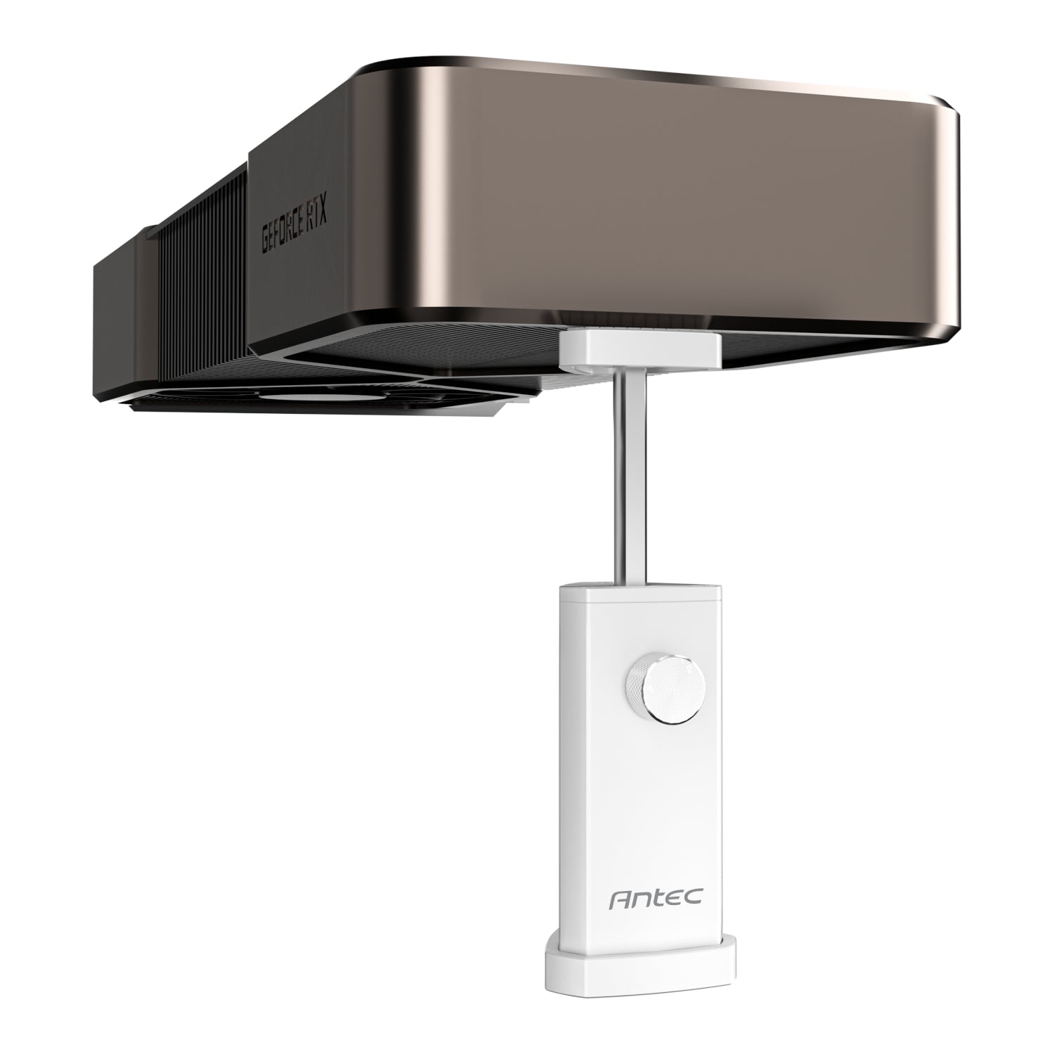 Antec I Shape Prism Metal Adjustable GPU Support Stand - White