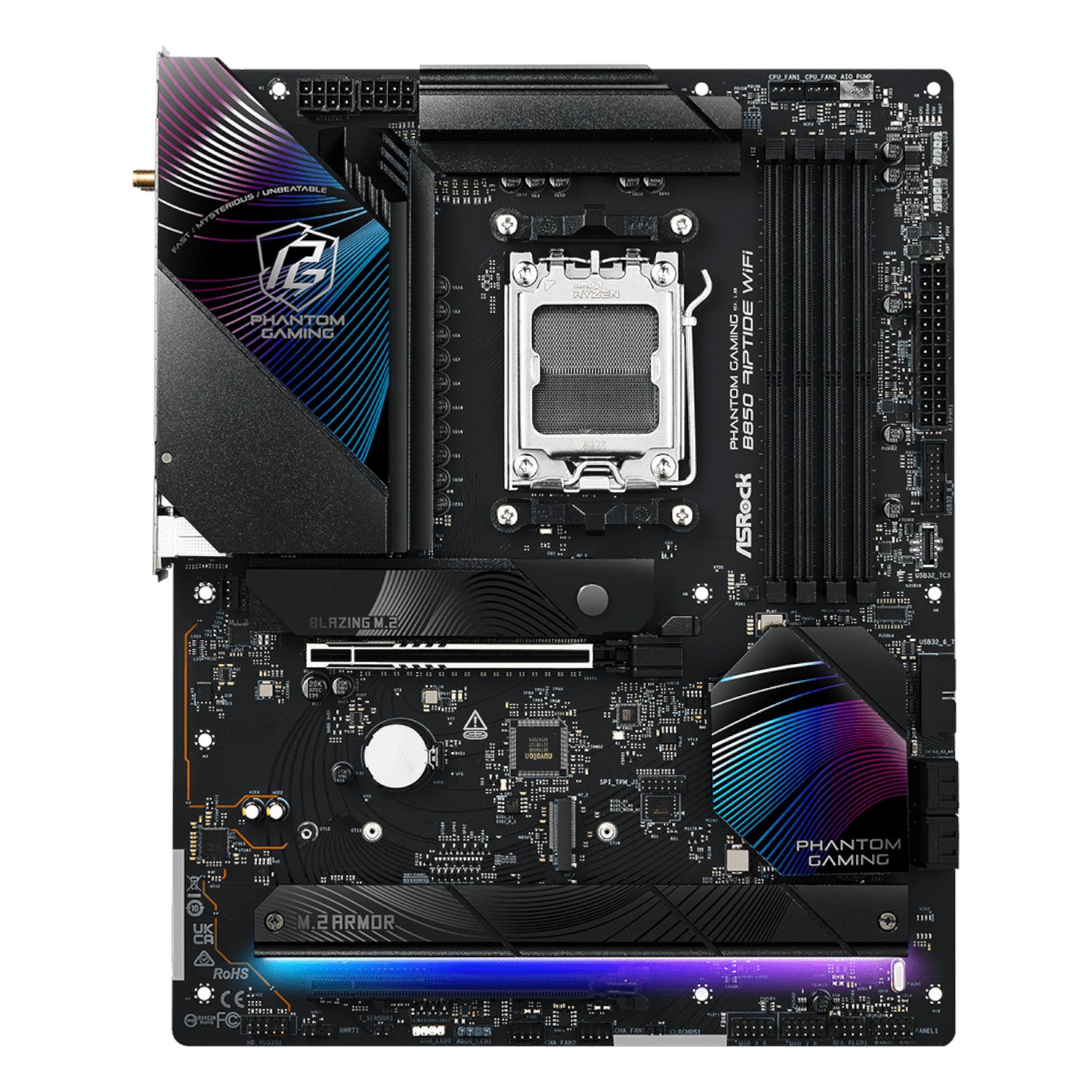 ASROCK B850 RIPTIDE WIFI AM5 ATX 4X DDR5