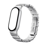Xiaomi Smart Band 10 Asymmetrical Metal Strap – Silver