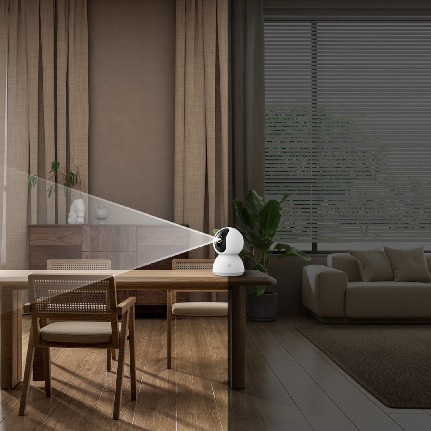 Xiaomi Smart C300 Dual 2K Indoor Wi-Fi Security Camera – White