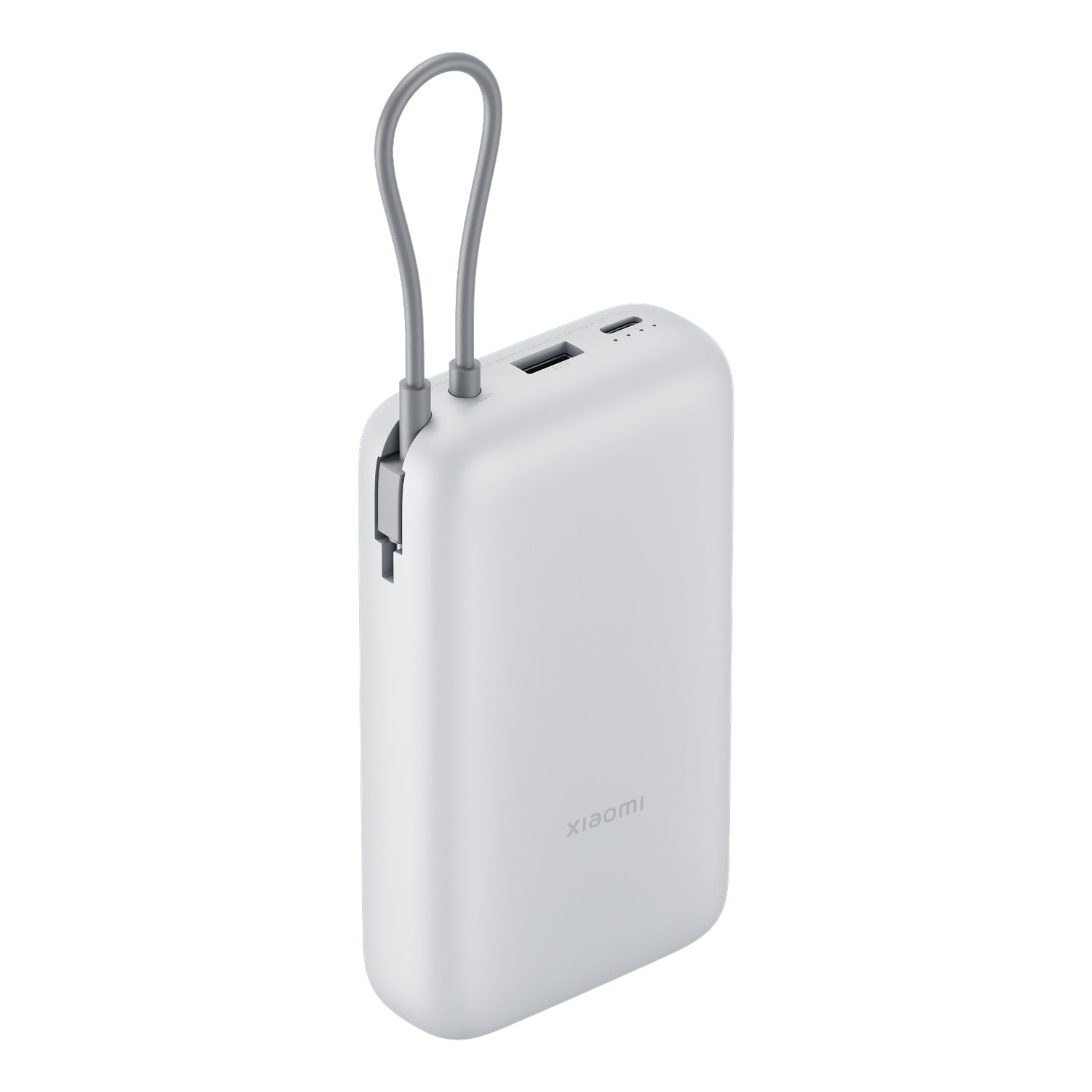 Xiaomi Power Bank 20000mAh (Integrated Cable) - Light Grey