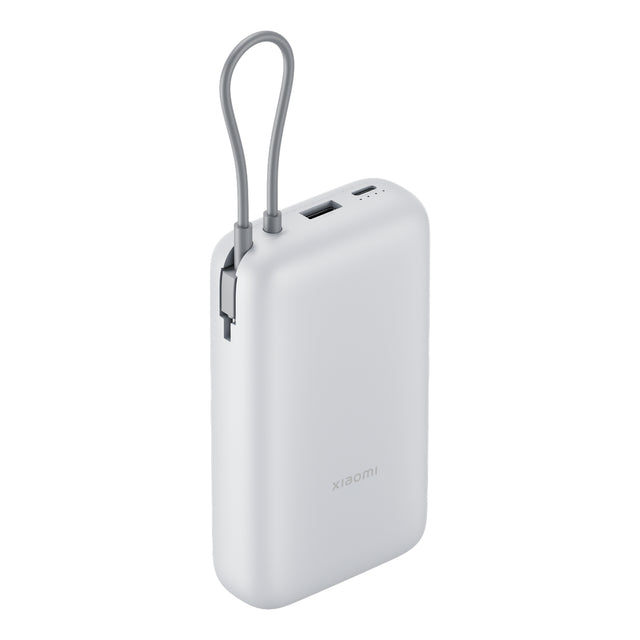 Xiaomi Power Bank 20000mAh (Integrated Cable) - Light Grey