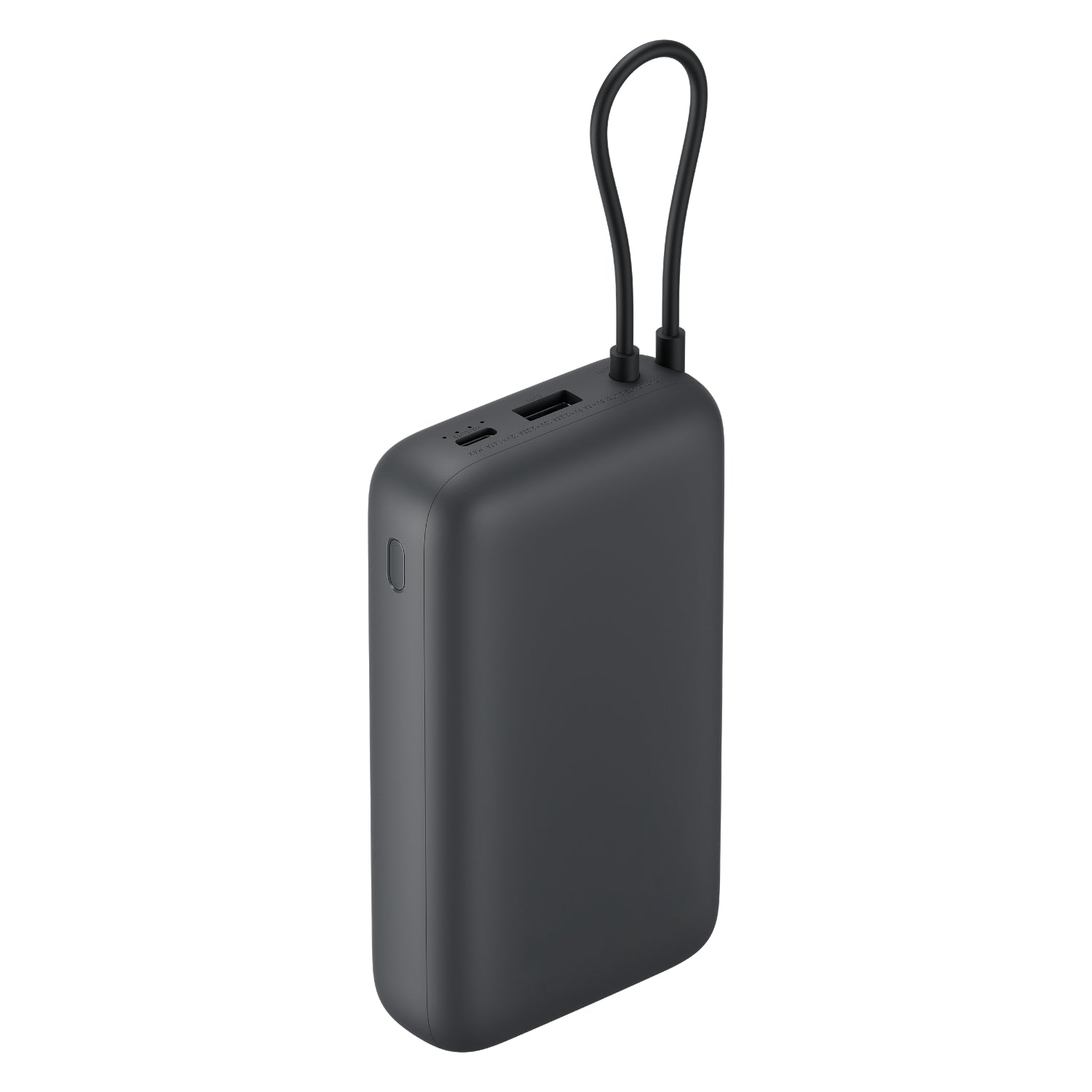 Xiaomi Power Bank 20000mAh (Integrated Cable) - Dark Grey