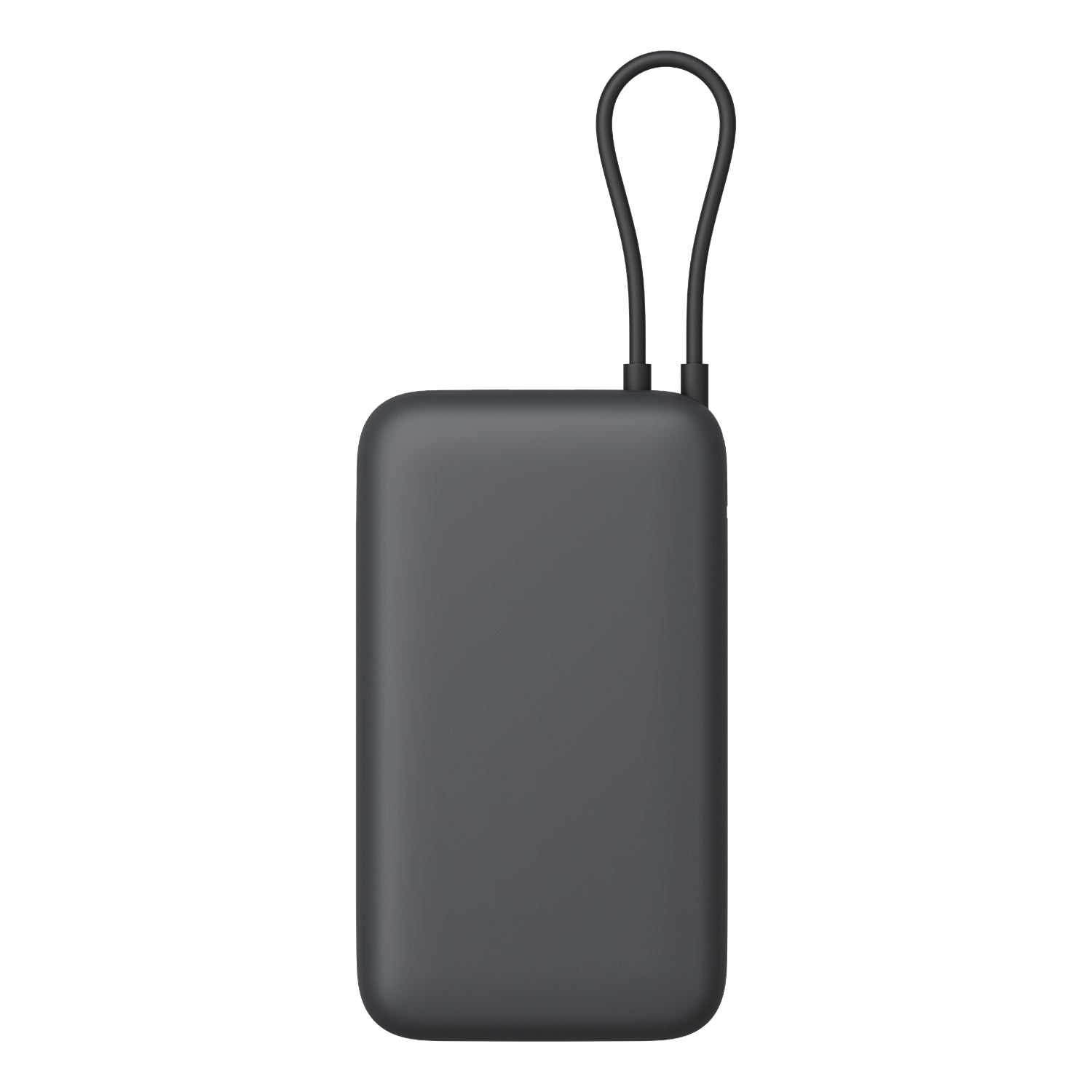 Xiaomi Power Bank 20000mAh (Integrated Cable) - Dark Grey