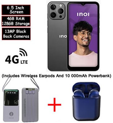 INOI A72 128GB and 4GB Ram NFC Android Smart - Mobile and Smartphones