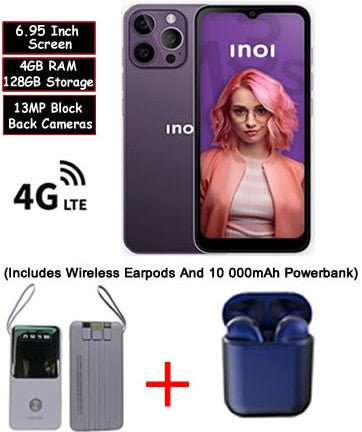 INOI Note 13s 128GB Storage and 4GB Ram Android - Mobile and Smartphones
