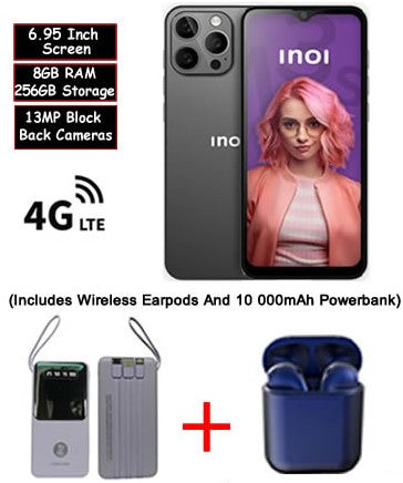INOI Note 13s 256GB Storage and 8GB Ram Android - Mobile and Smartphones