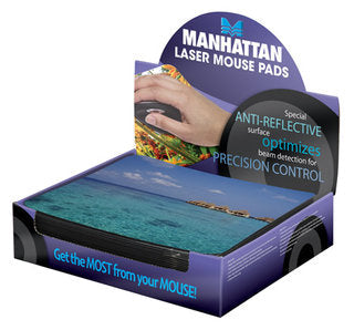 Manhattan Design Laser Mouse Pad - Keyboards and Mice