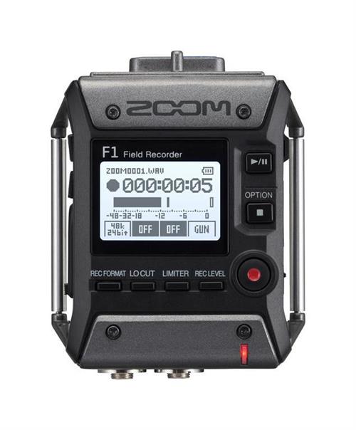 Zoom F1 Field Recorder with Shotgun Microphone - Speakers & Audio