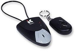 Manhattan Notebook Briefcase Alarm with Panic Remote, ideal for securing laptops and luggage.