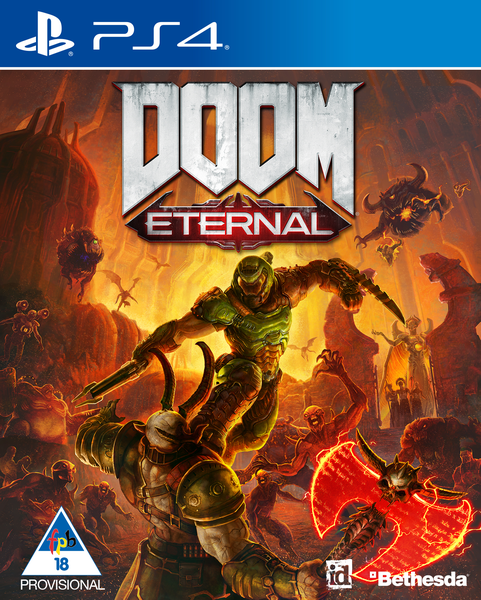 PlayStation 4 Game Doom Eternal - Console Gaming Accessories