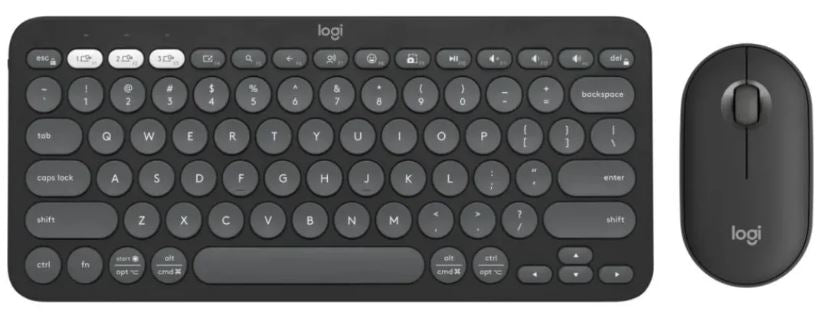 Logitech Pebble 2 Keyboard & Mouse Combo - Keyboards and Mice