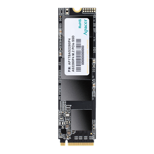 Apacer AS2280P4 256GB M.2 PCIe Gen3 NVMe SSD - Hard Drives/Storage