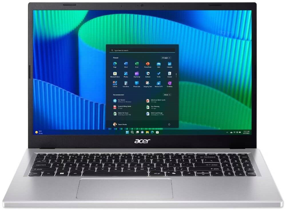 Acer Extensa 15 EX215-57 laptop with Intel Core i5, 16GB RAM, 512GB SSD, and 15.6-inch display.