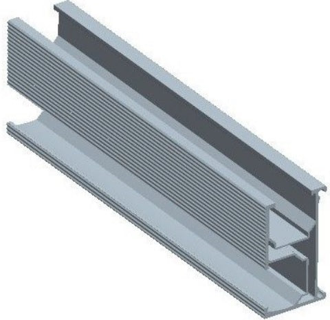 Solarix D Rail For Solar Panel Mounting - Renewable Power Solutions