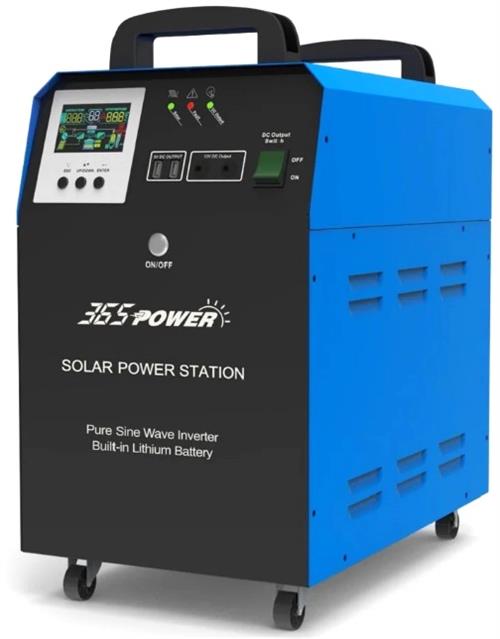 Solarix 365Power 1KVA Mobile Inverter and Lithium - Renewable Power Solutions