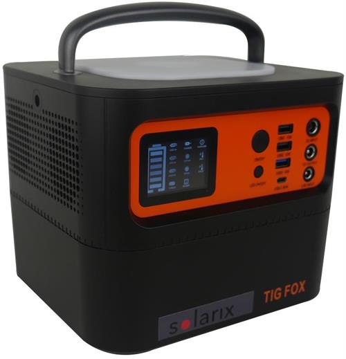 Solarix Tigfox 500W Portable Power Station â€“ Pure - Renewable Power Solutions