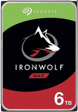 Seagate Ironwolf 6TB 3.5’’ Internal NAS Drives; - Hard Drives/Storage