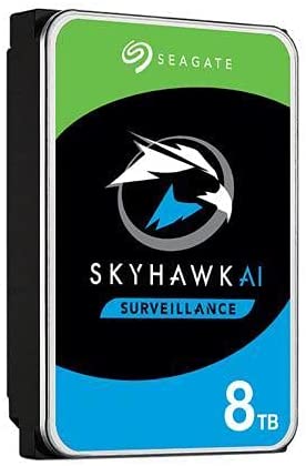 Seagate SkyHawk AI 8TB 256MB - Hard Drives/Storage