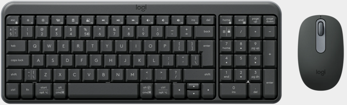 Logitech MK250 Wireless Mouse & Keyboard Combo - Keyboards and Mice