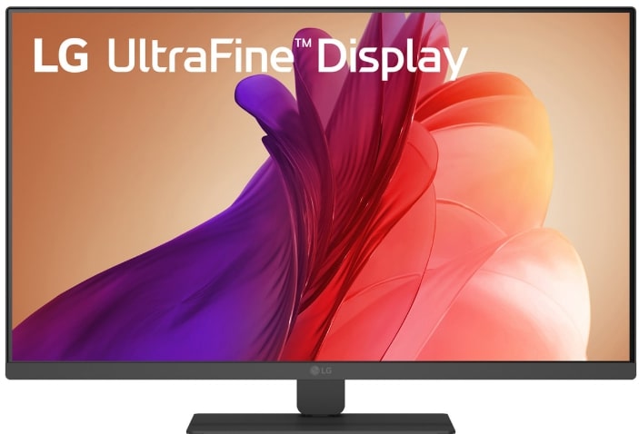LG UltraFine 27 Inch 4K UHD IPS Monitor with vibrant colors and sleek design.