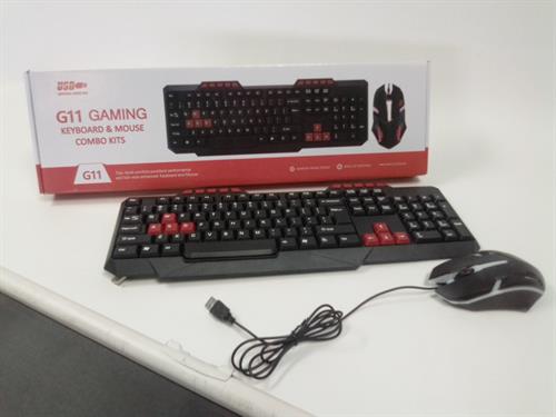 UniQue G11 Gaming Wired 114 Keys USB Keyboard And - Computer Gaming Hardware