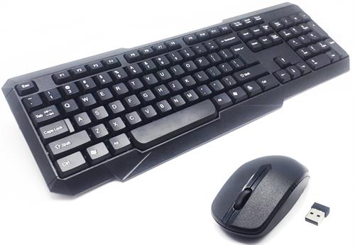 UniQue Wireless USB 104 Keys Standard US Layout - Keyboards and Mice