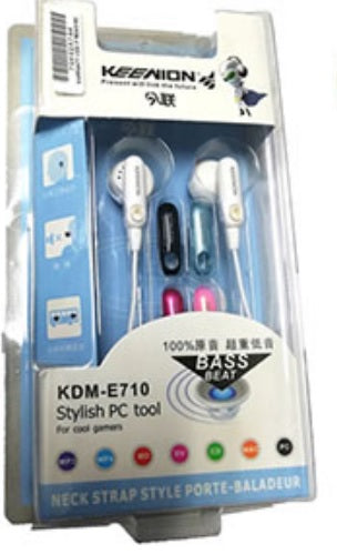 Geeko In Ear Stylish Wired Earphones with multi-color replaceable shells. Ideal for MP3, MP4, and laptops.