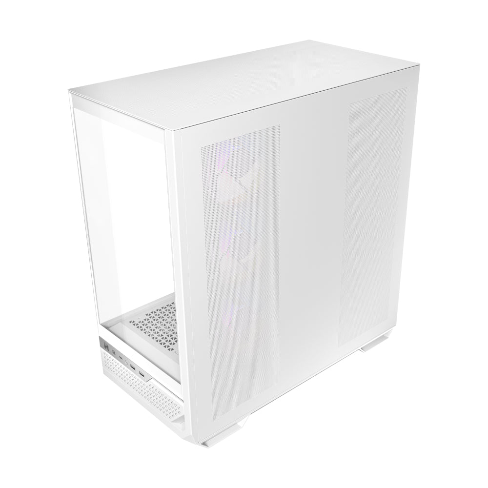 Antec C7 ARGB ATX Mid Tower Gaming Chassis – White