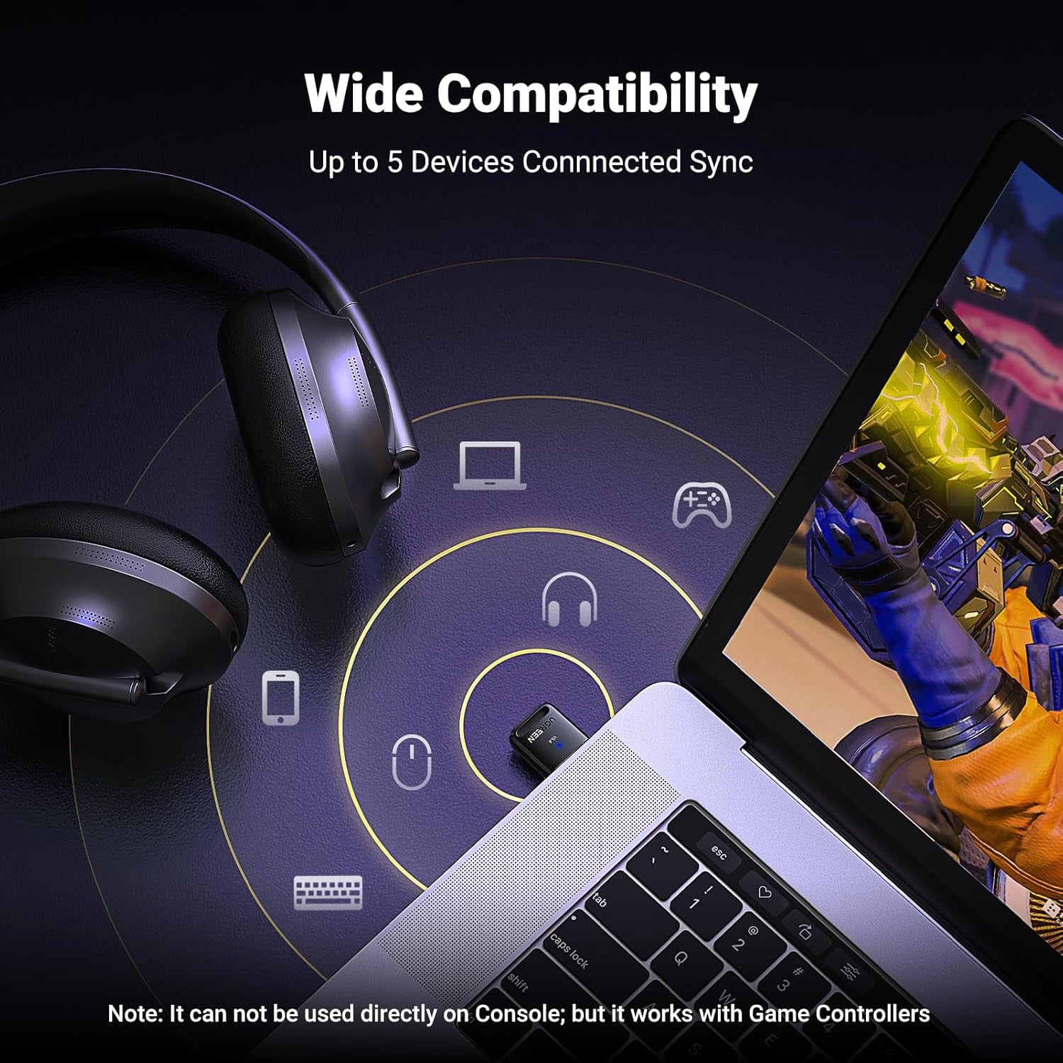 UGreen Bluetooth 5.4 USB Adapter