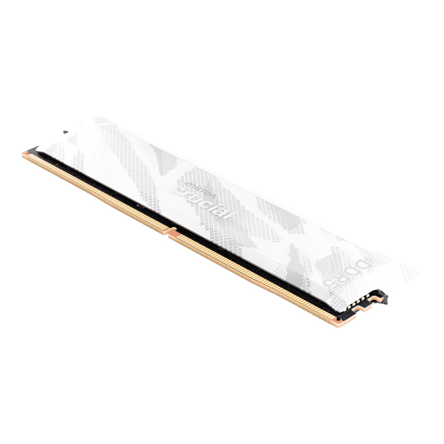 Crucial Pro 16GB 6400Mhz DDR5 Desktop OC Gaming Memory - White
