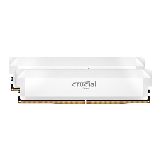 Crucial Pro DDR5 6000MHz 32GB Overclocking Memory Kit – White