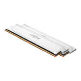 Crucial Pro DDR5-6000 64GB Overclocking Memory Kit - White