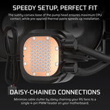 Corsair NAUTILUS 360 RS LCD Liquid CPU Cooler - Black