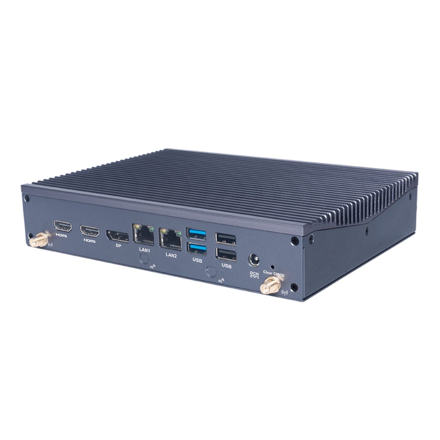 Giada DF613-I Fanless Signage Player | Intel i5-1335U | Up to 64GB RAM | M.2 SSD | Intel Iris Xe GPU | Win 11/Linux
