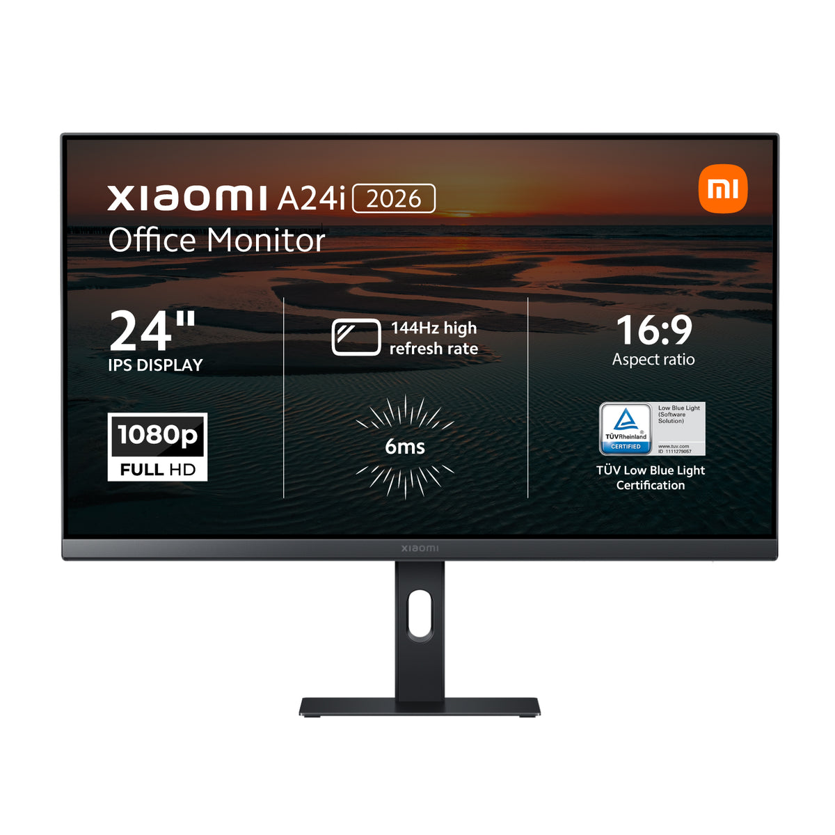 Xiaomi A24i 2026 24" 144Hz Full HD 1080P IPS Office Monitor