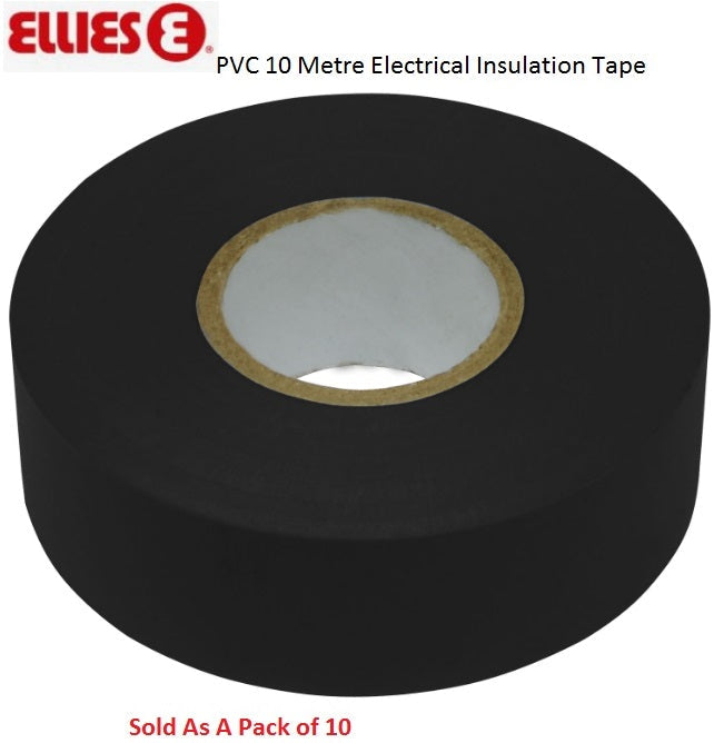 Ellies PVC 10 Metre Electrical Insulation Tape - Renewable Power Solutions
