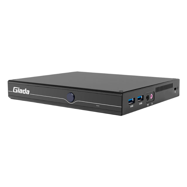 Giada F106D Mini PC | Intel Celeron N5100 | 4GB LPDDR4 RAM | Fanless | Intel UHD Graphics | 4K HDMI/DP | Win 10/11 Linux